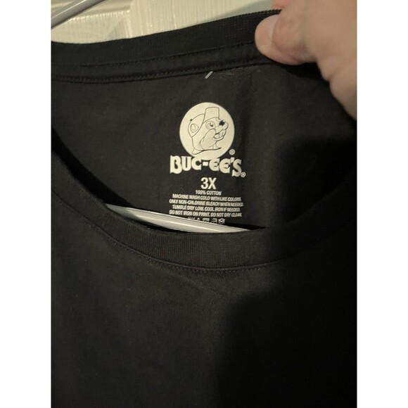 Buc-ee's Long Sleeve 3XL. T-Shirt with Camo Logo, Black, Cotton 2025 - Picture 2 of 4